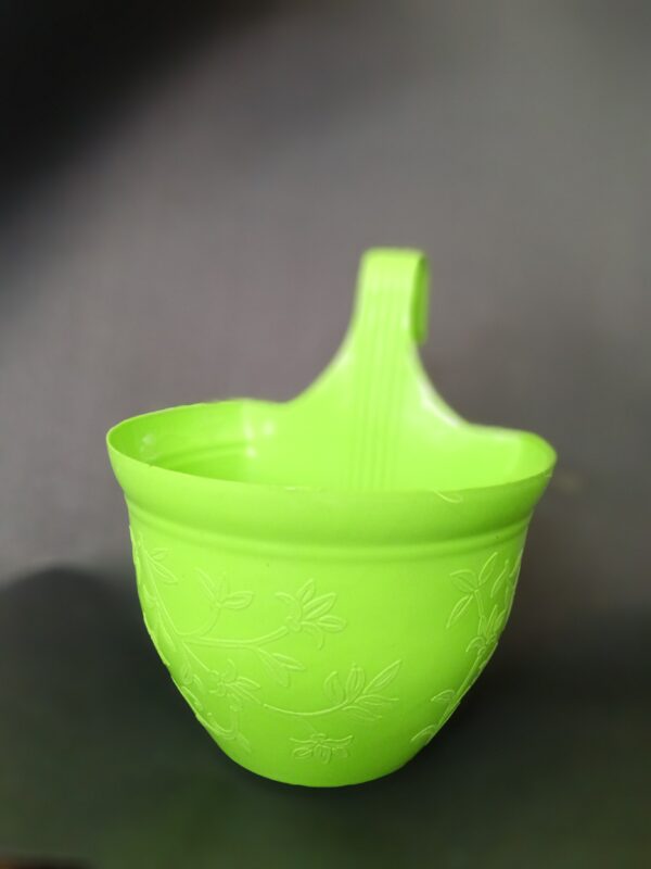Hellogarden Hanging Railing Pot – Wavy Rim Design